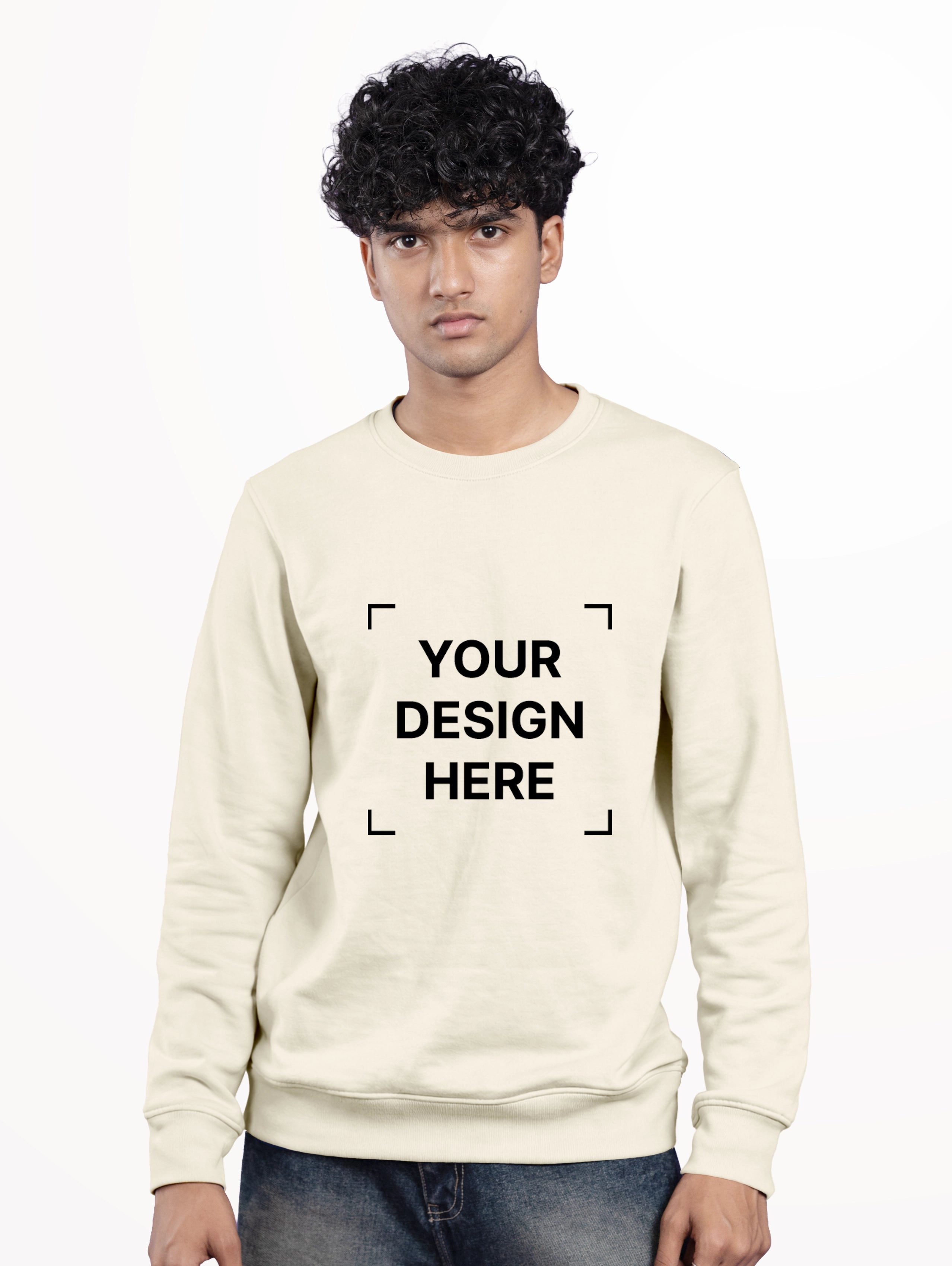 Men's Blend Sweatshirt - Off-White
