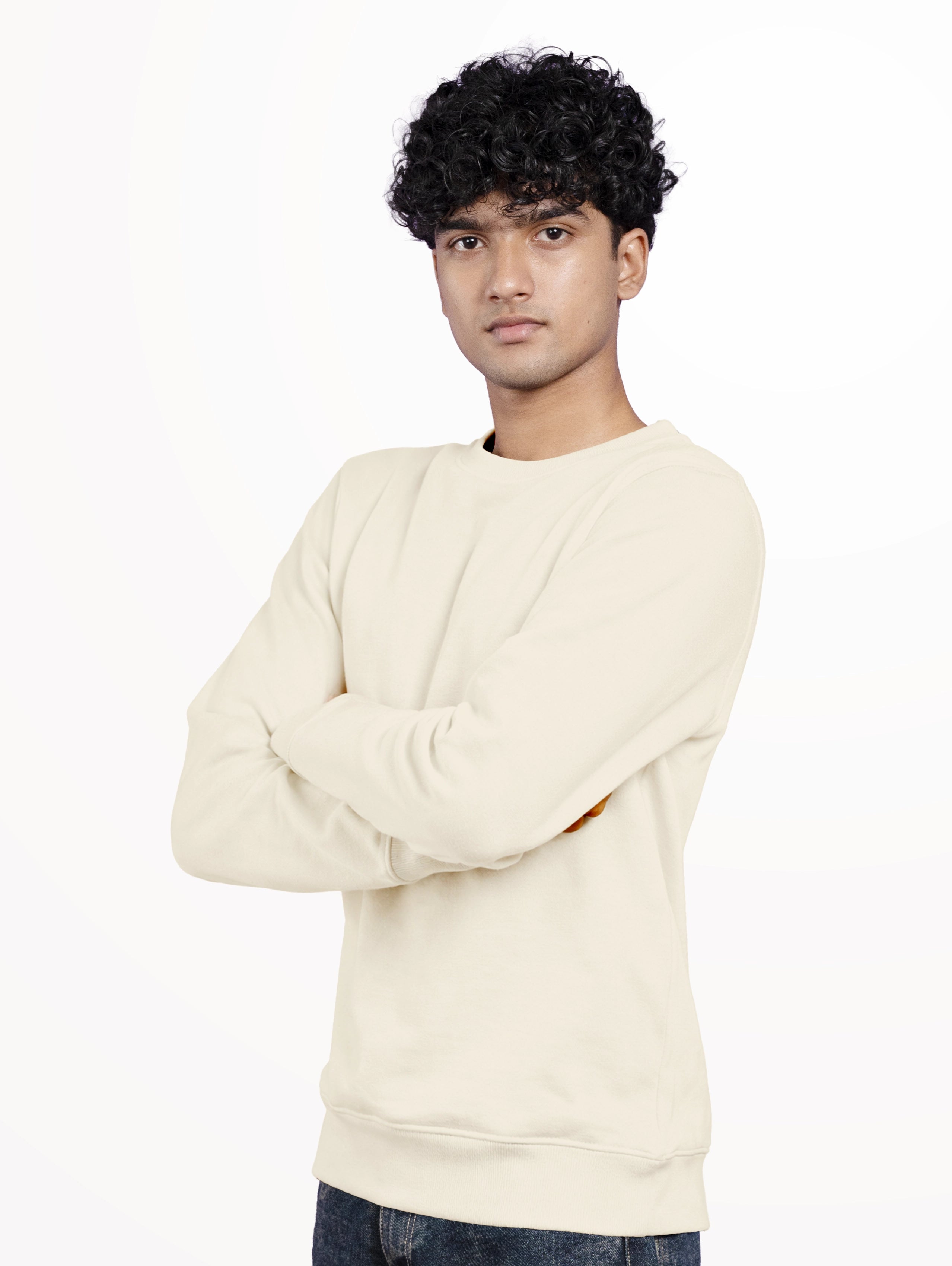 Men's Blend Sweatshirt - Off-White