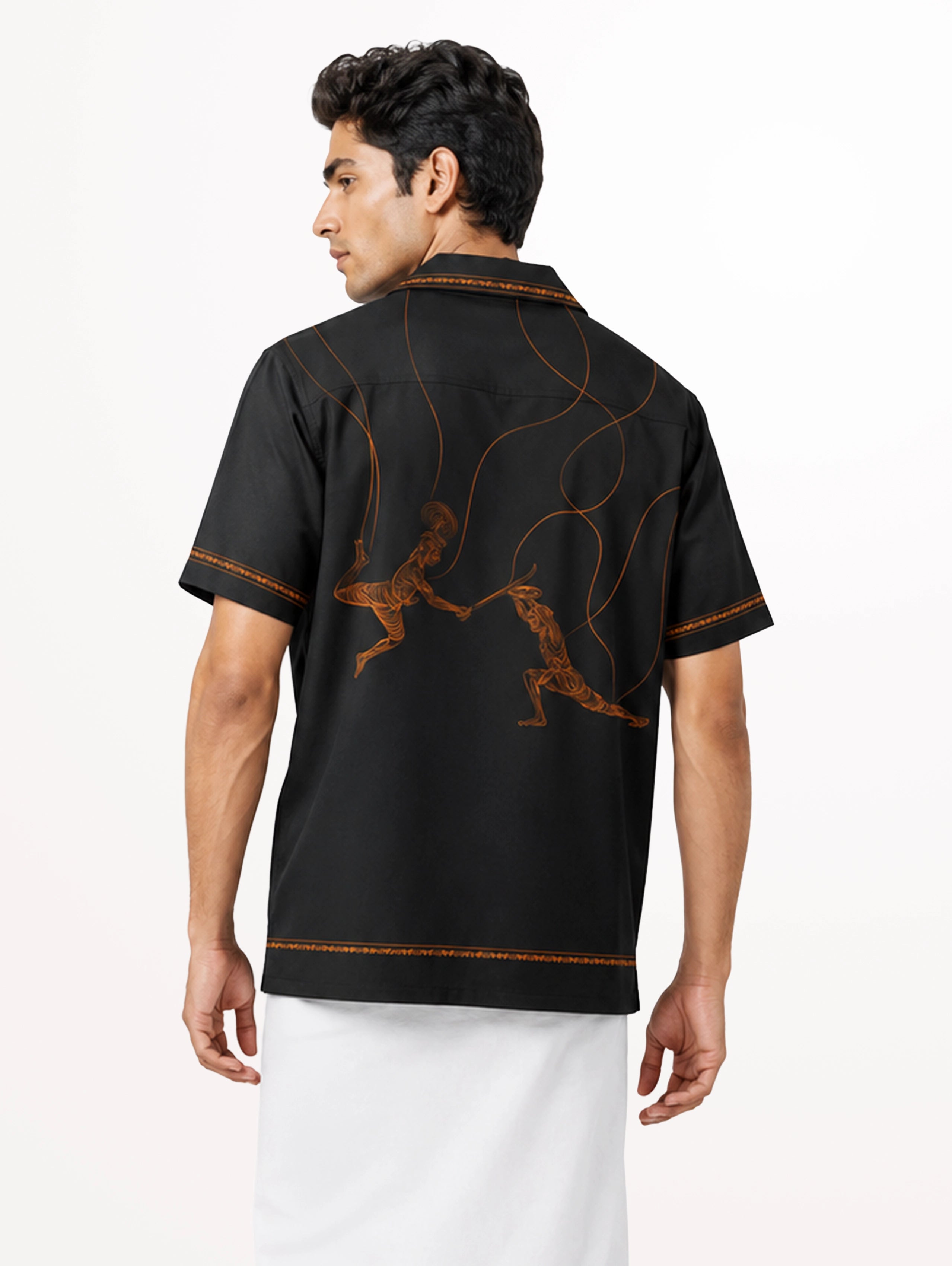 Men's Chamayam Cuban Collar Shirt