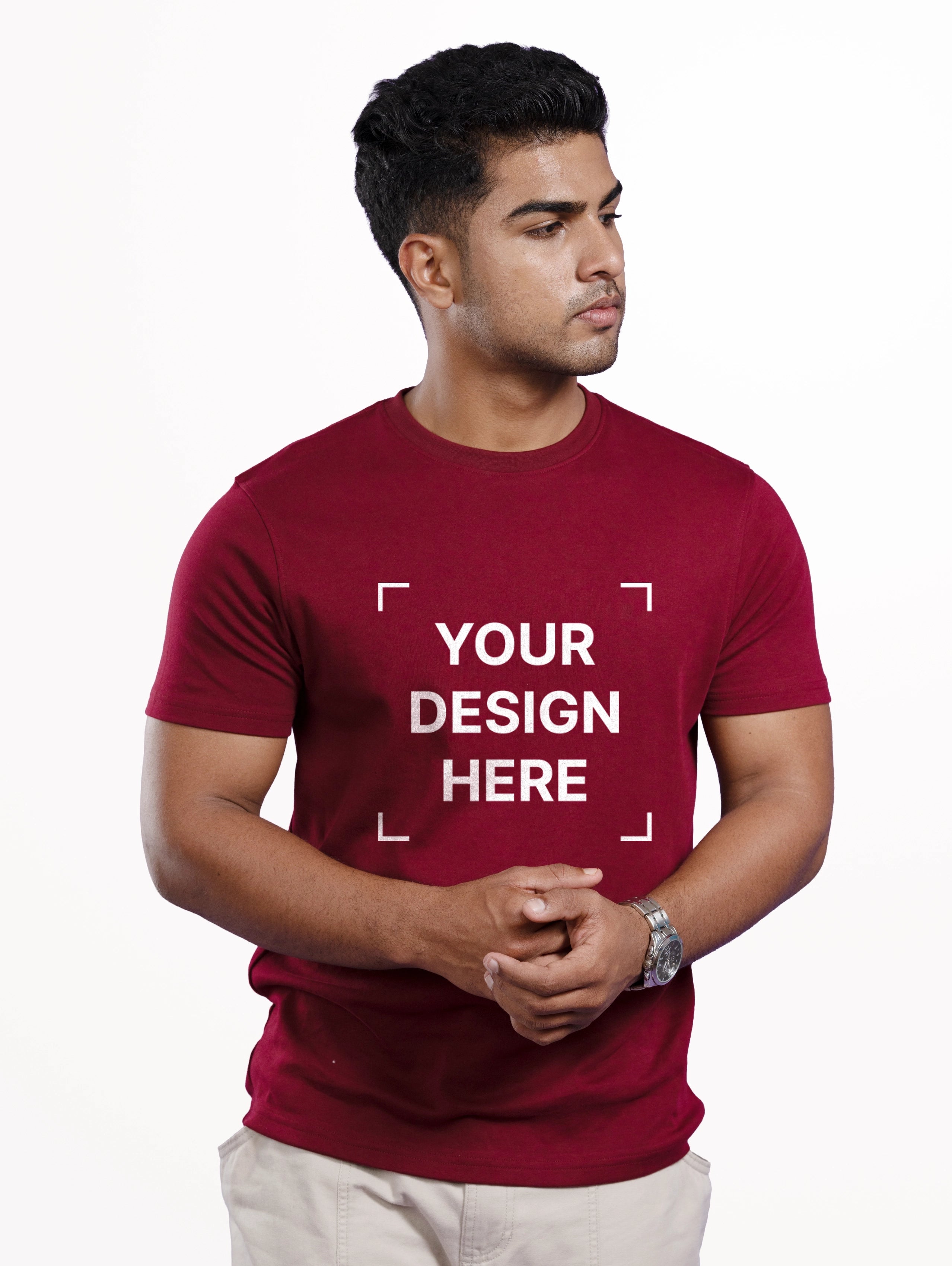 Men's Soft Touch T-Shirt - Maroon