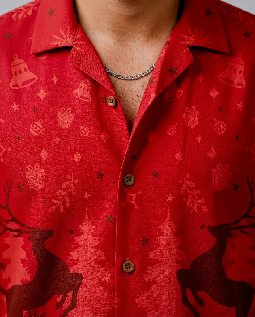 Redreign Cuban Collar Shirt