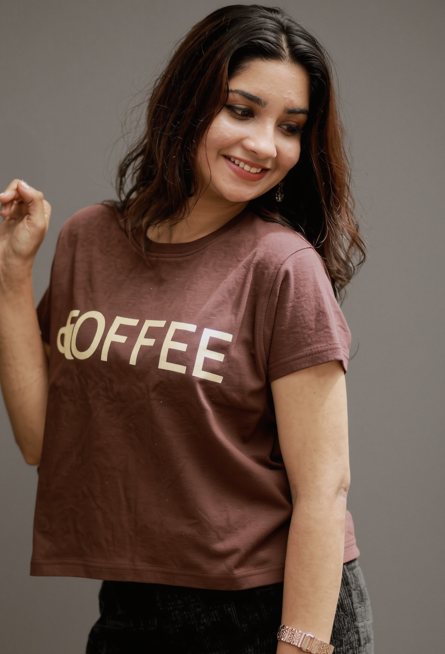 Soft Touch Tee - Coffee Brown