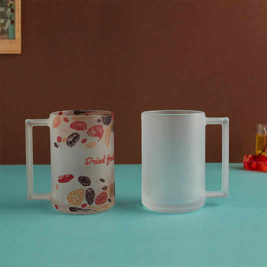 Transparent Frosted Juice Mug