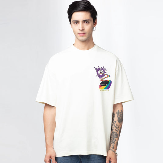 Discover Style and Trendy Men's Oversized Printed T-Shirt