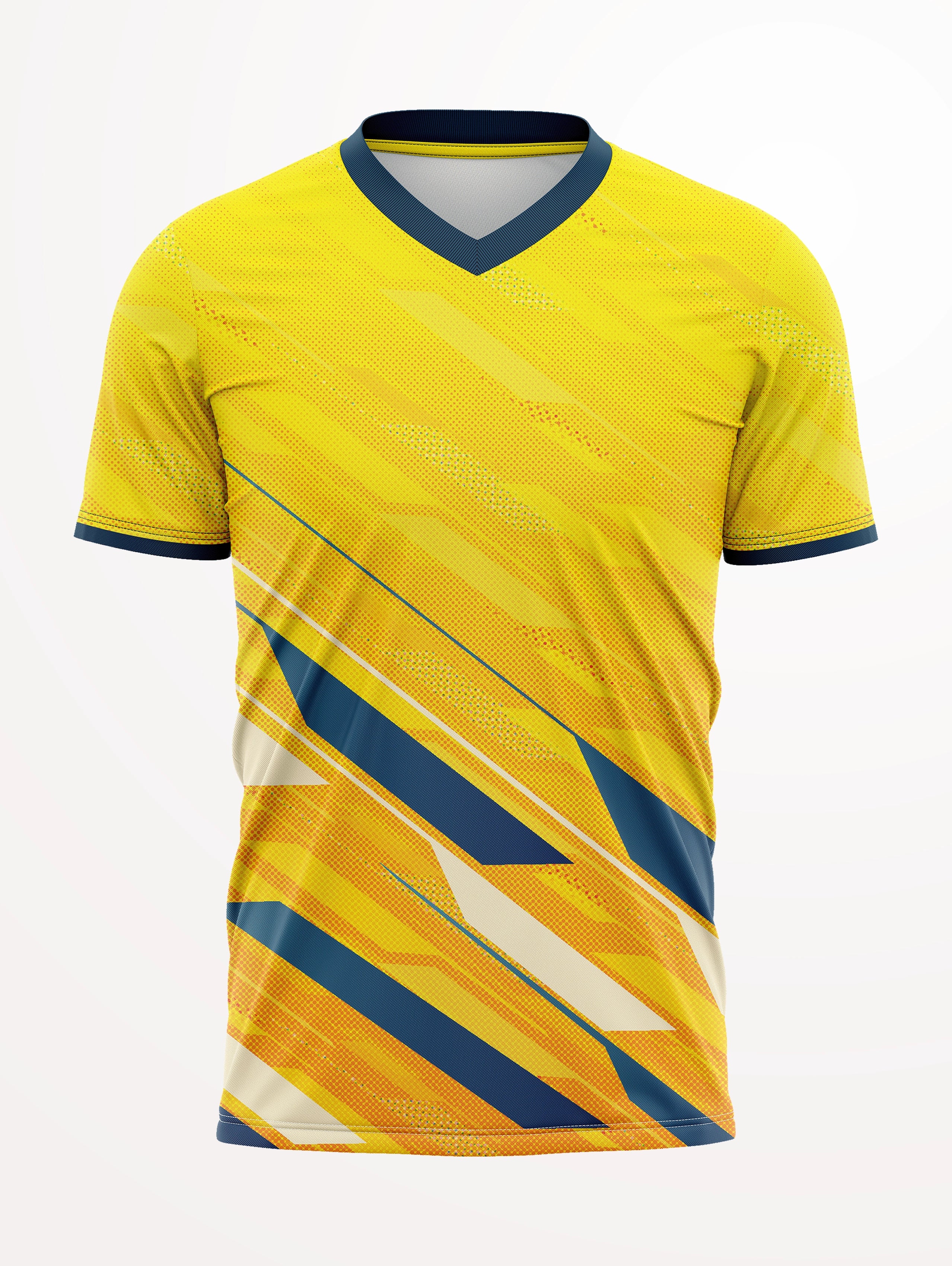 V-Neck Half Sleeve Jersey