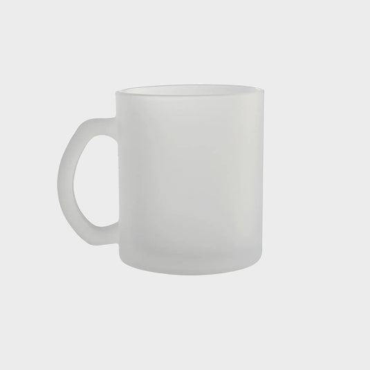 White Frosted Mug