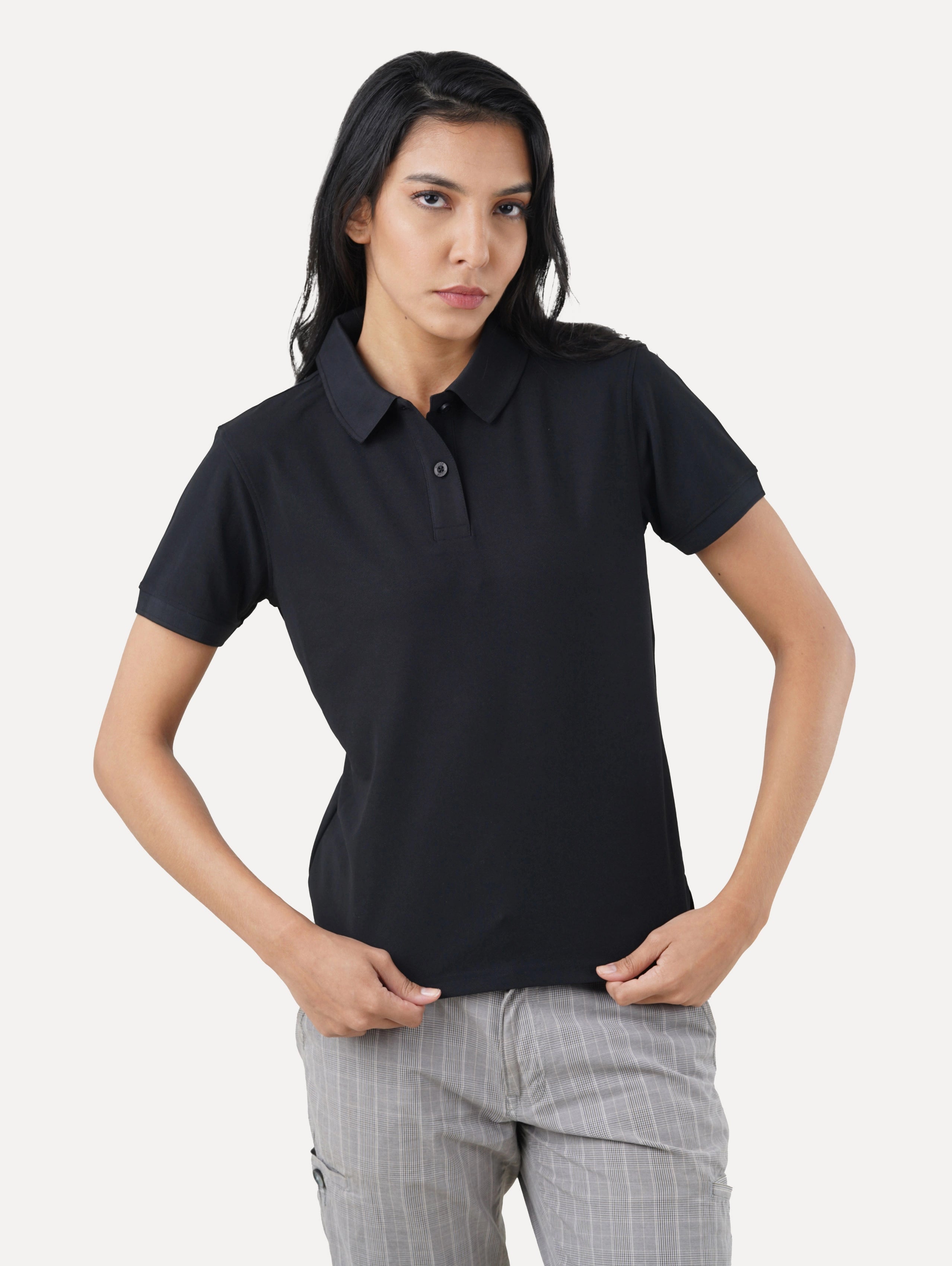 Women Interlock polo