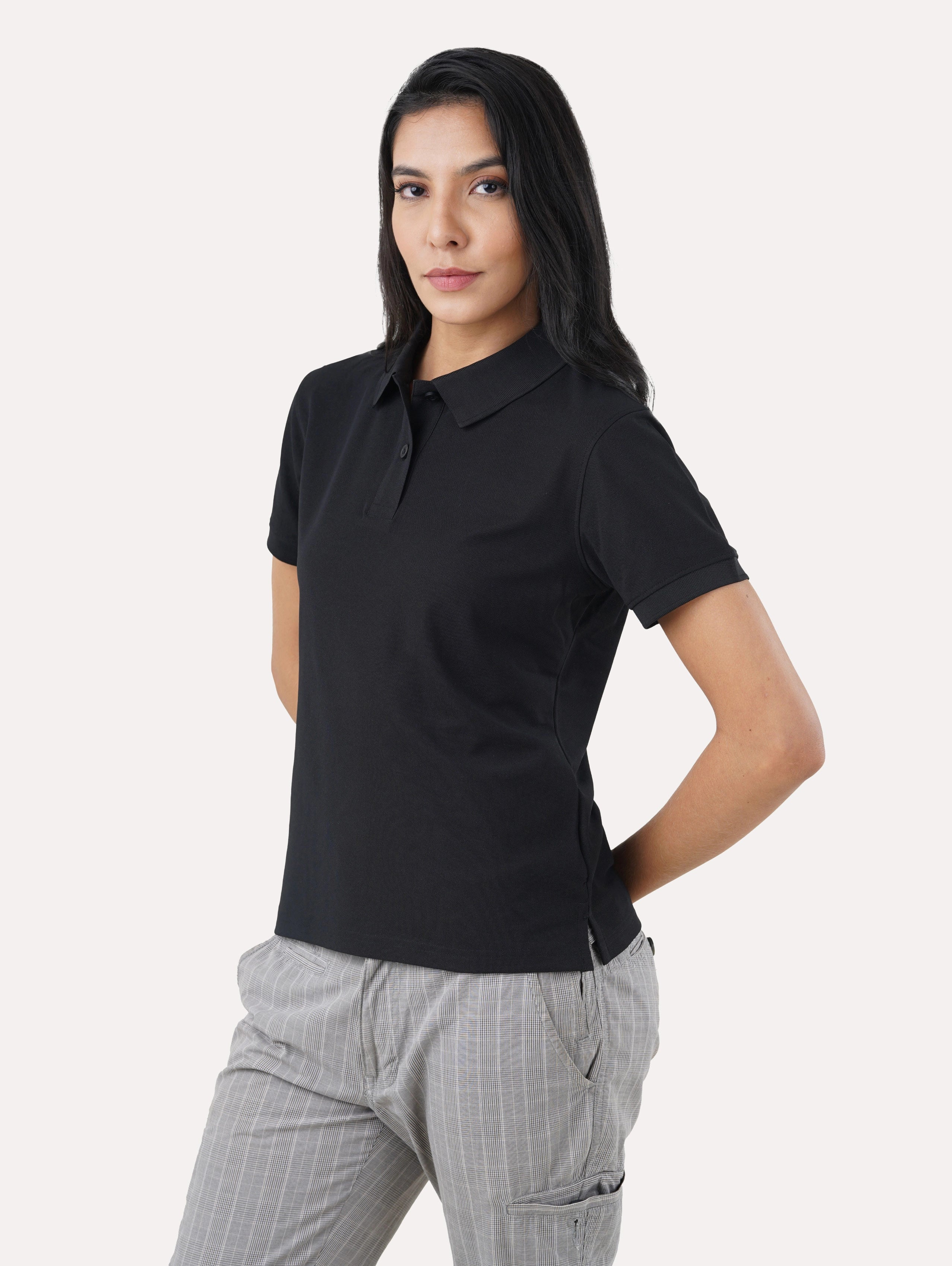 Women Interlock polo