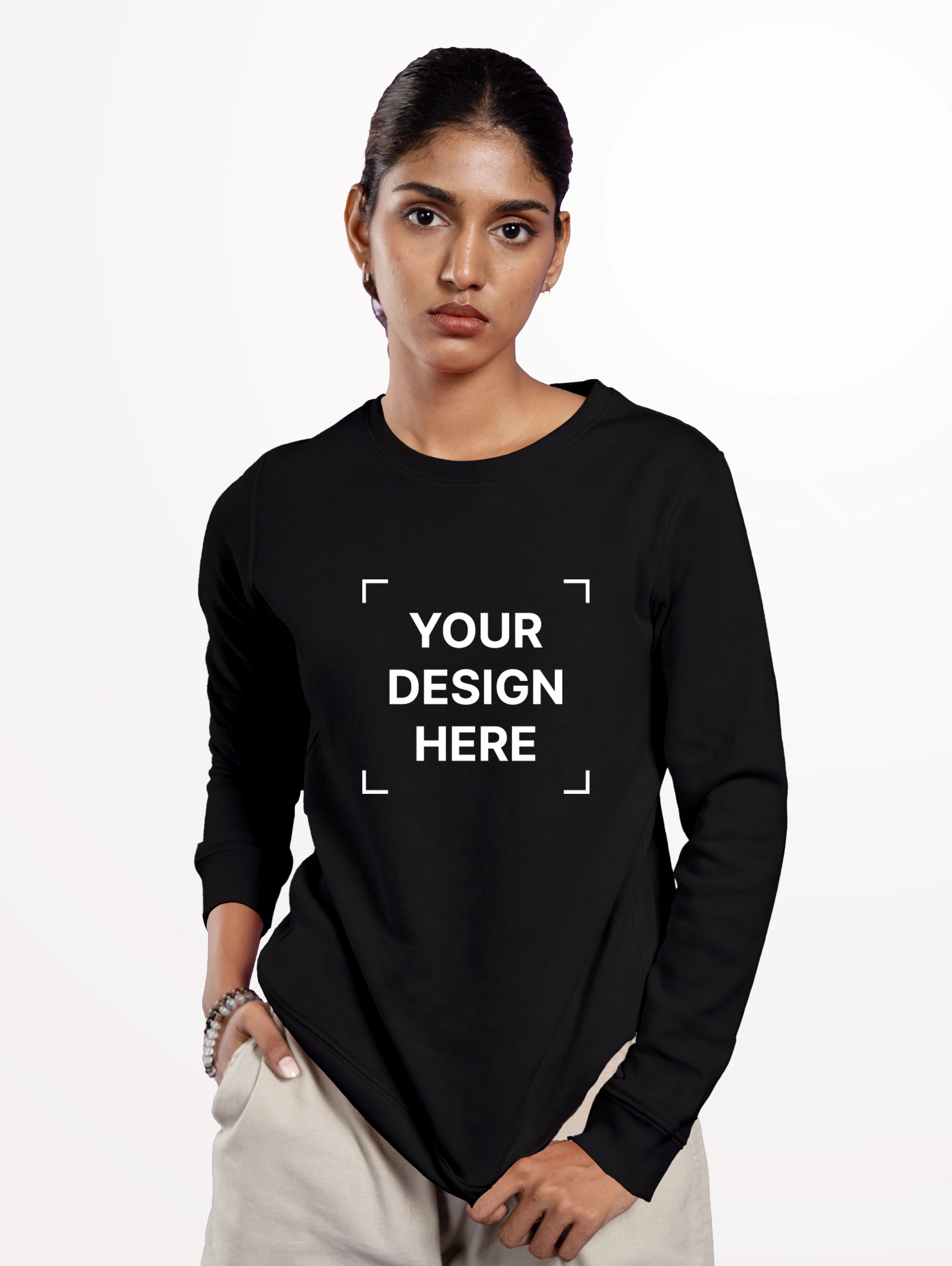 Women's Blend Sweatshirt - Black