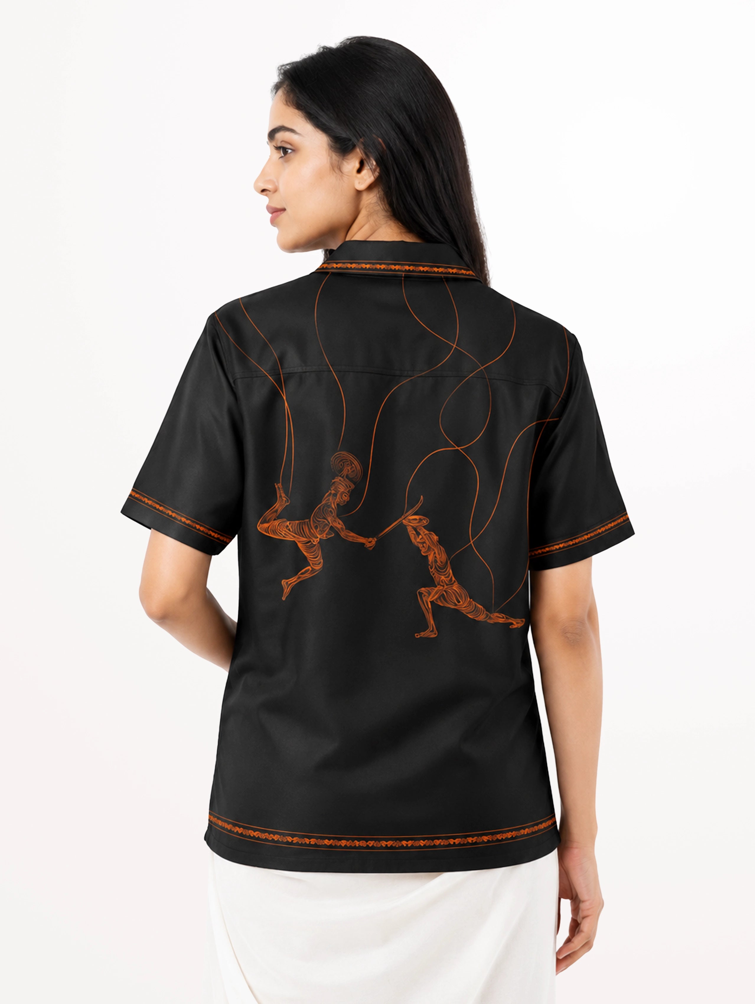 Women's Chamayam Cuban Collar Shirt