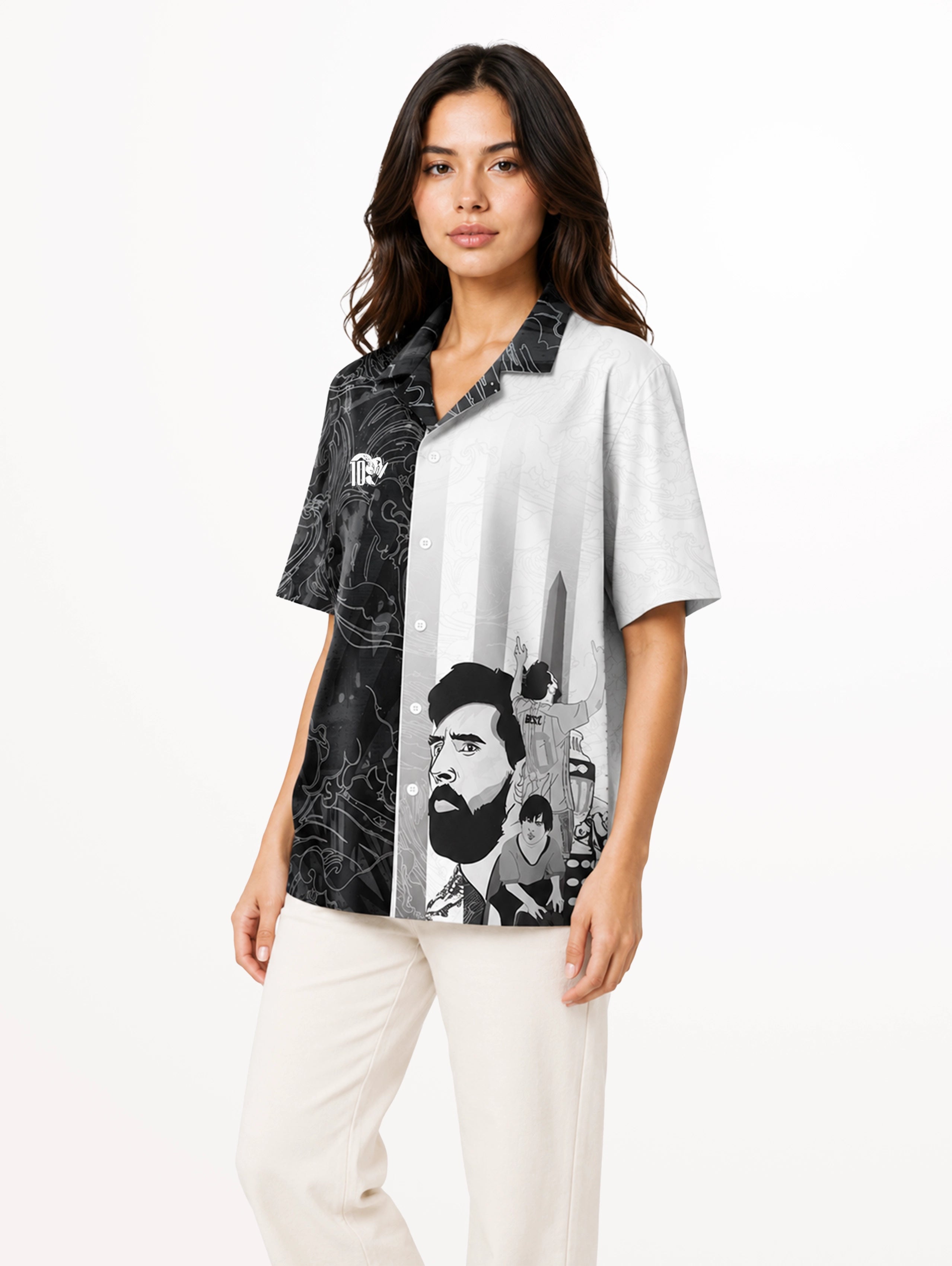 Women's Mishiha Cuban Collar Shirt