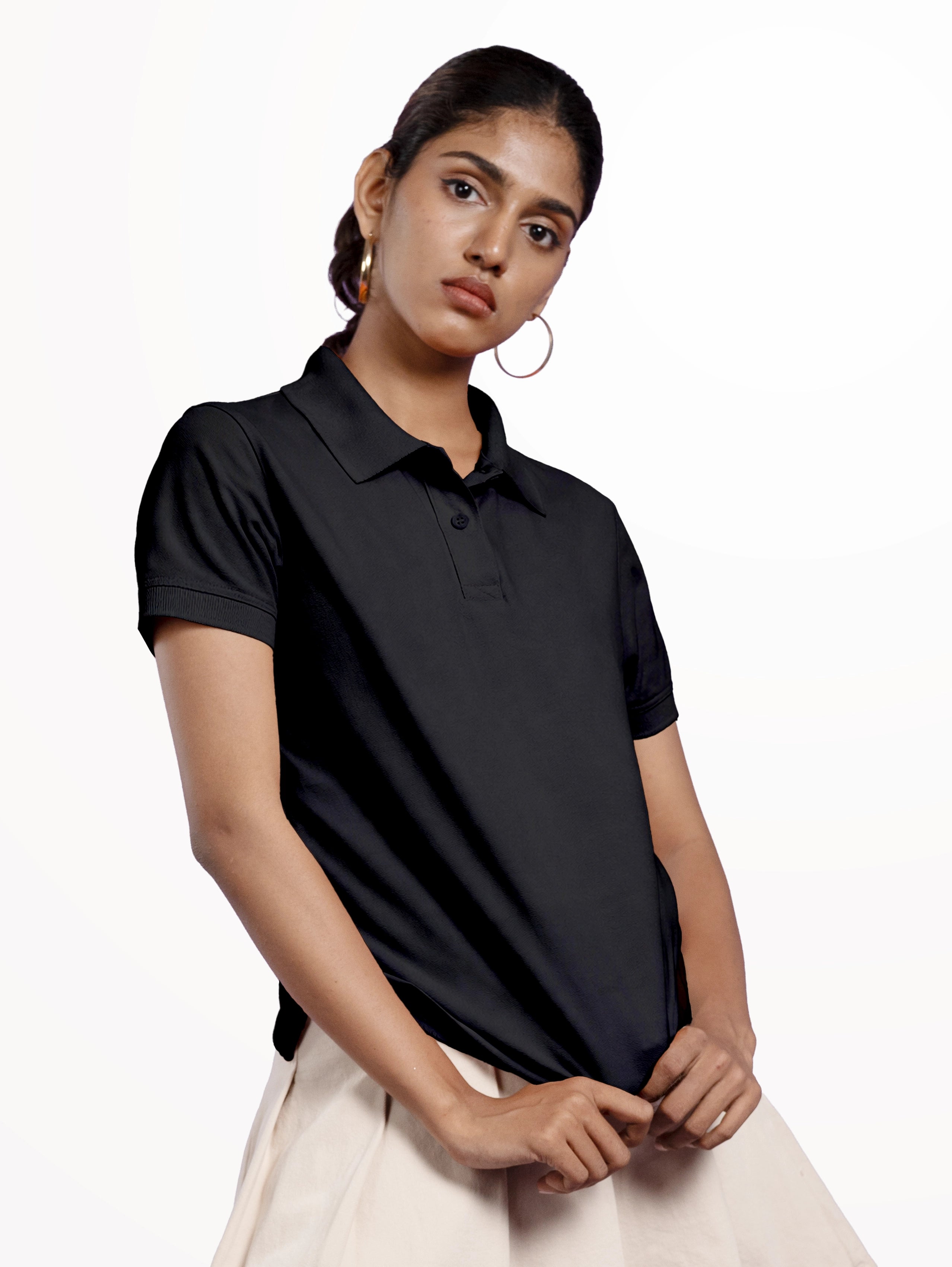 Women's Performance Polo - Black