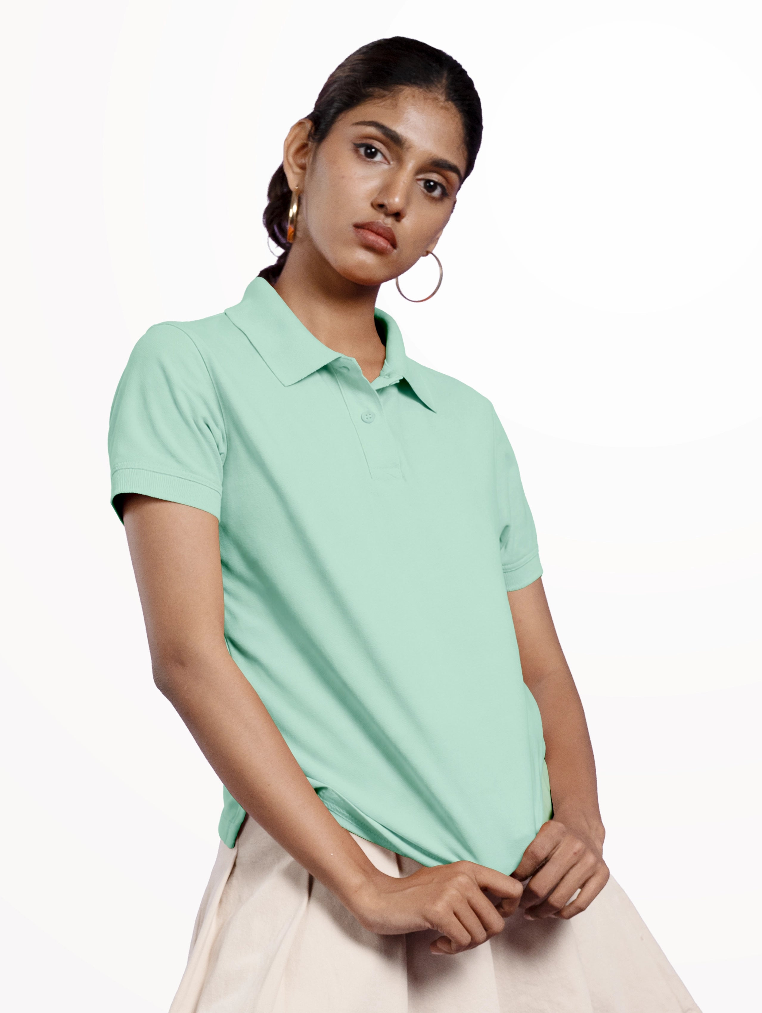 Women's Performance Polo - Mint