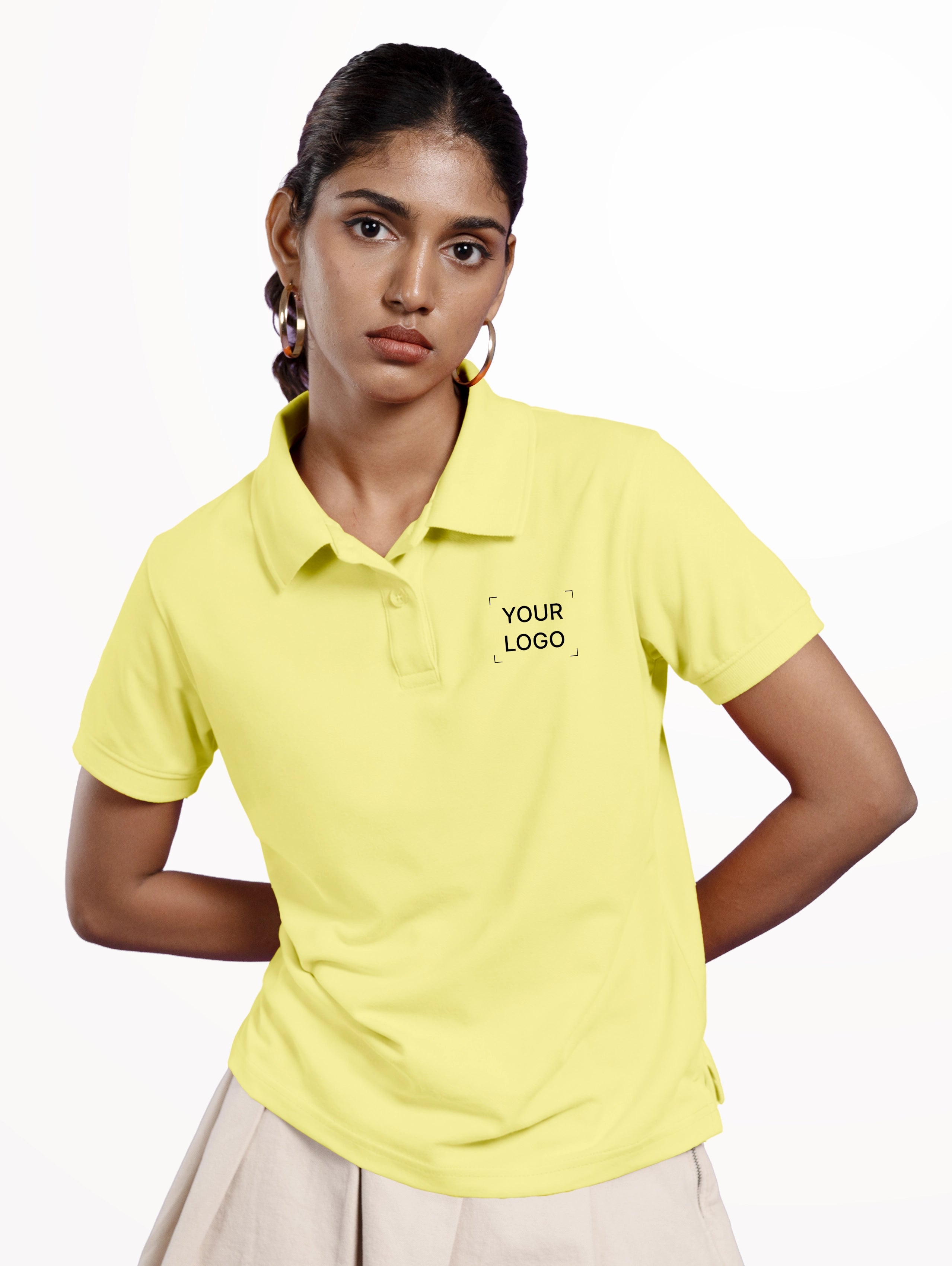 Women's Performance Polo - Sunshine Yellow