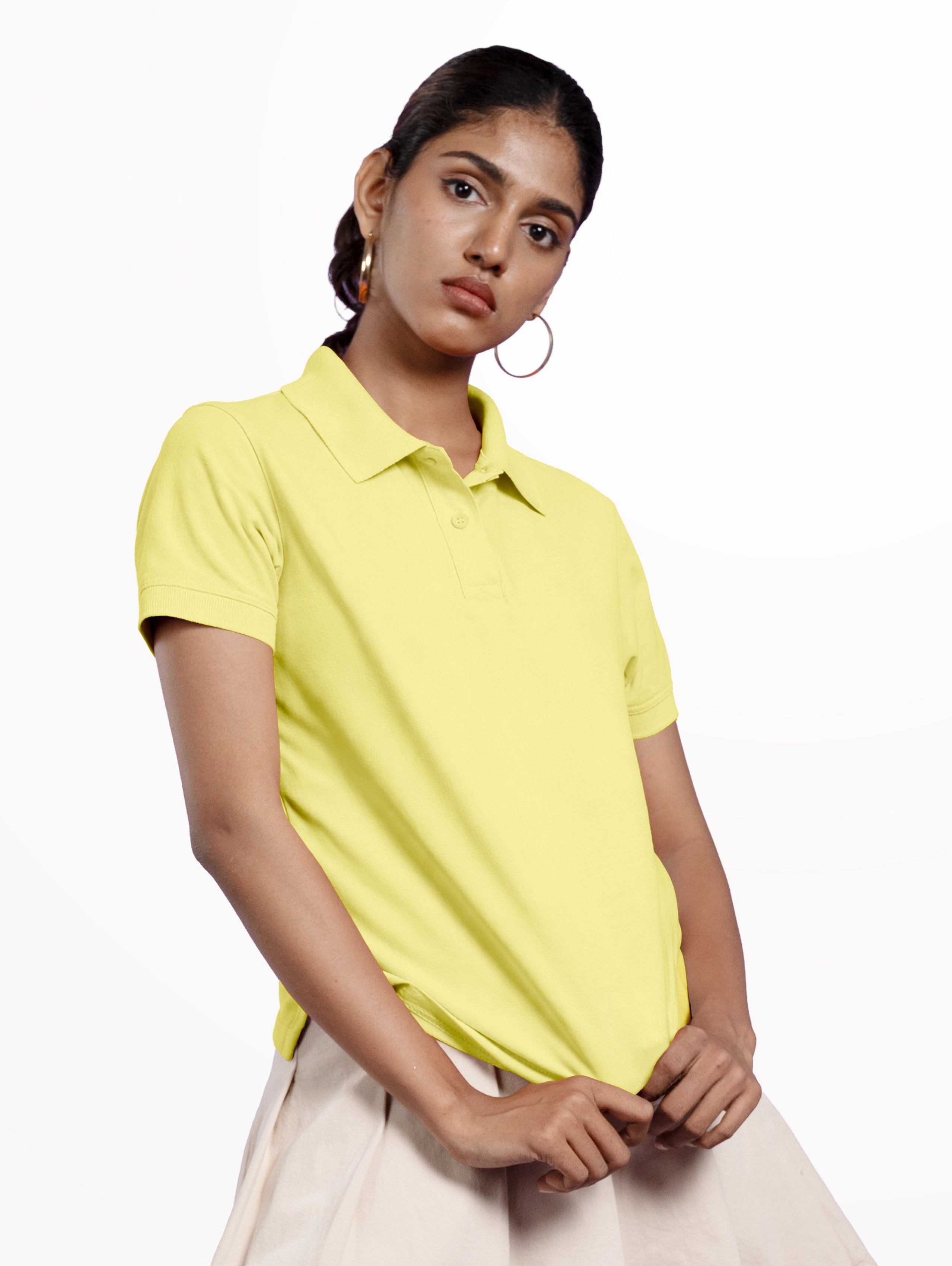 Women's Performance Polo - Sunshine Yellow