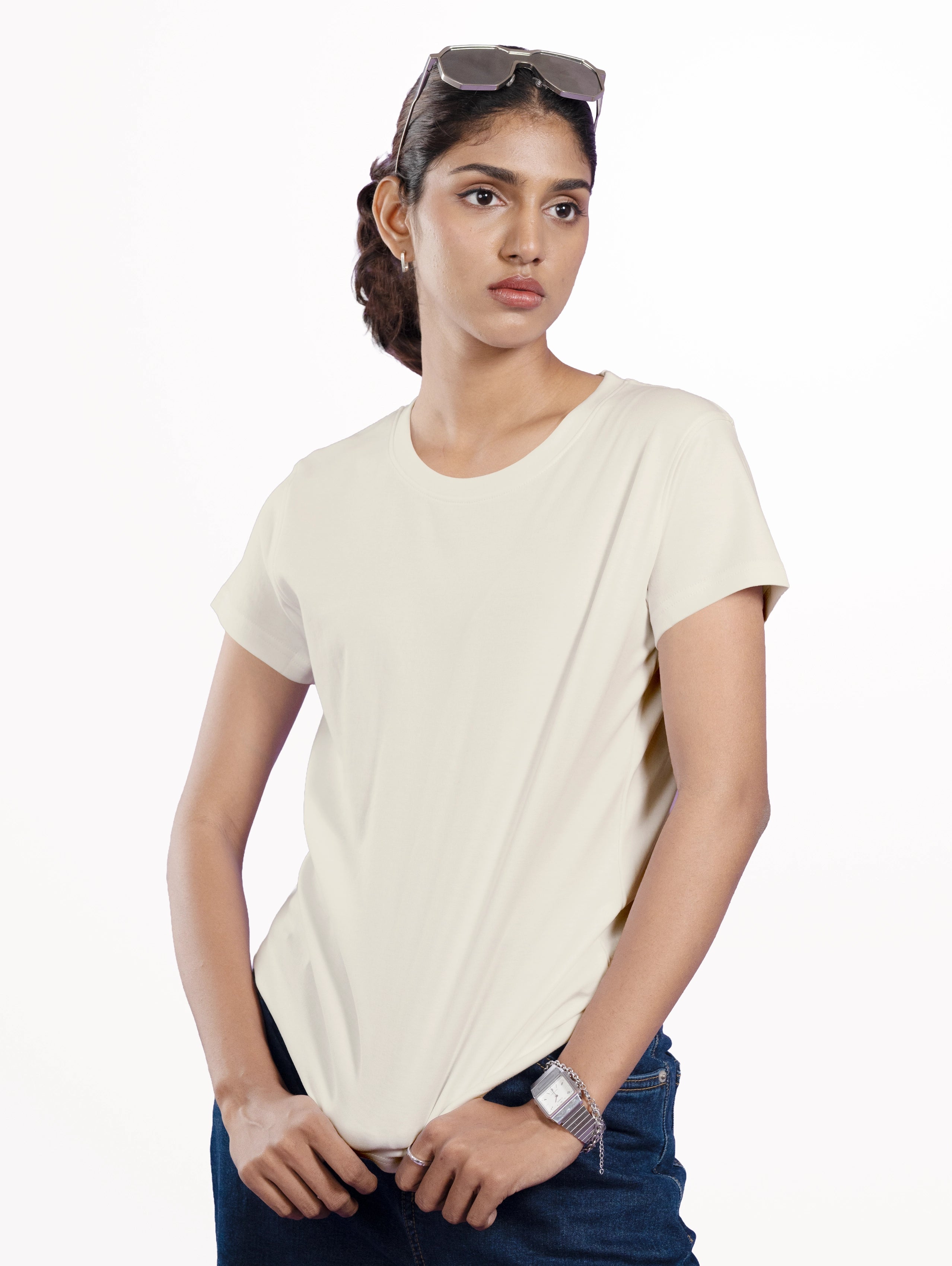 Women's Soft Touch T-Shirt - Off White