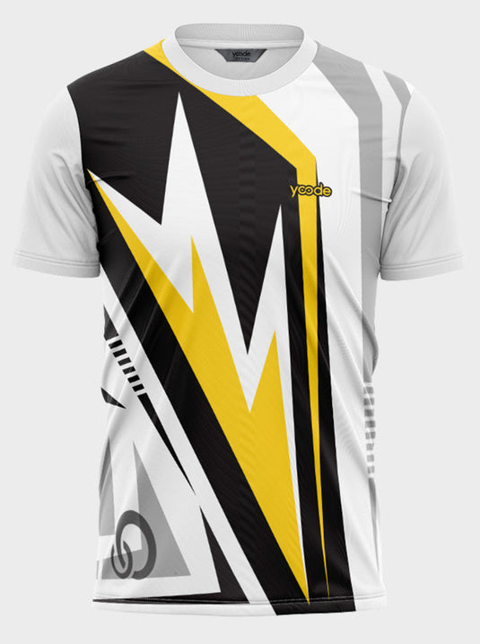 White & Yellow – Sport Jersey