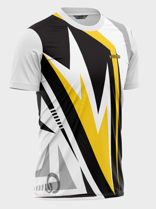 White & Yellow – Sport Jersey