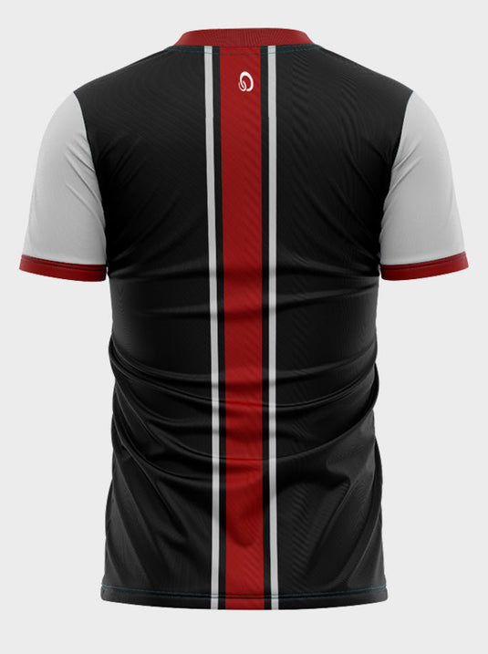 Black & Red Stripe – Sport Jersey