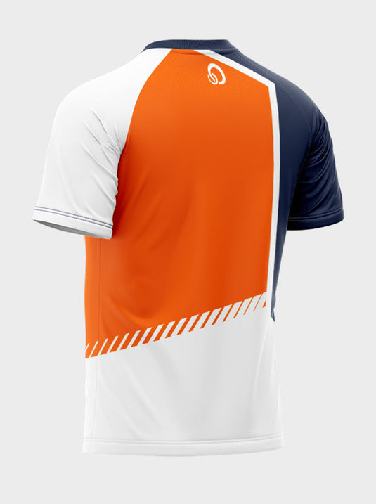 Navy & Orange Sports Jersey