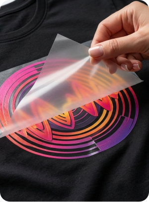 DTF transfer printing process