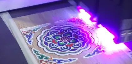 UV Printing on a surface