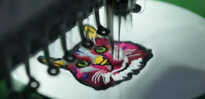 Machine Embroidery Detail